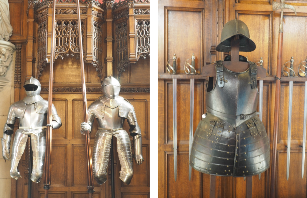 Edinburgh castle scotland armor armour