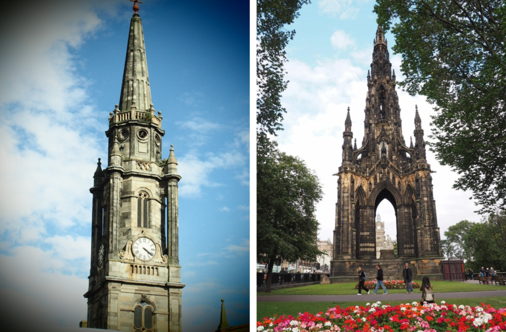 Edinburgh Scotland Sir Walter Scot Monument