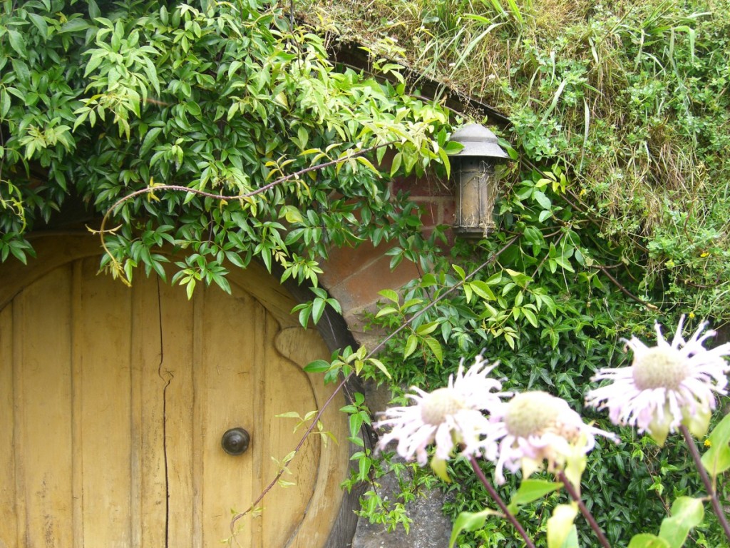 Hobbiton hobbit door New Zealand