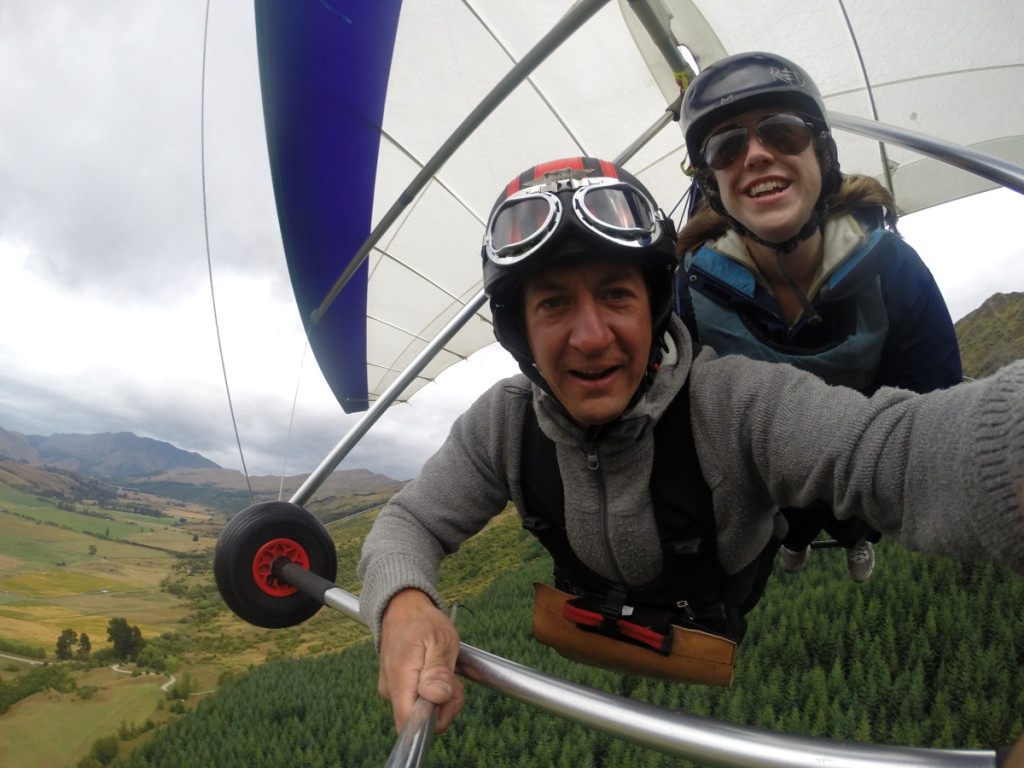 hang gliding adventure flying queenstown new zealand