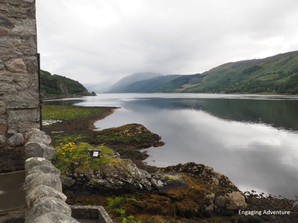 Loch Duich Eilean Donan Castle Scotland Highlands UK History
