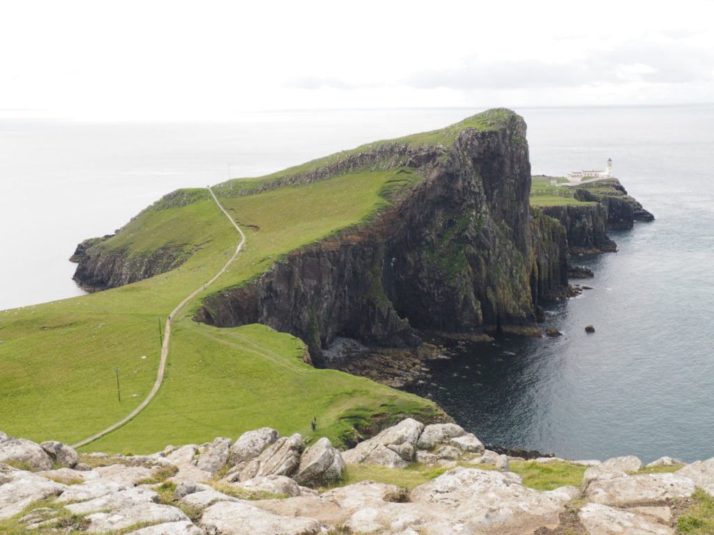 neist point lighthouse isle of sky scotland