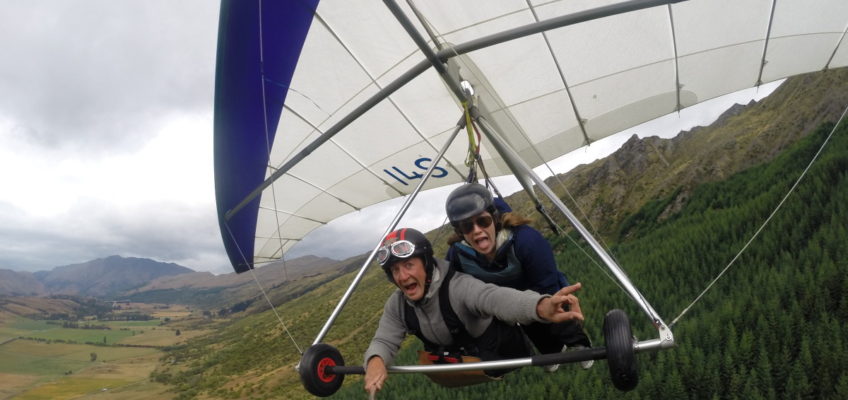 hang gliding new zealand adventure