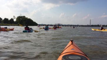 kayaking kayak rei potomac river washington dc active adventure
