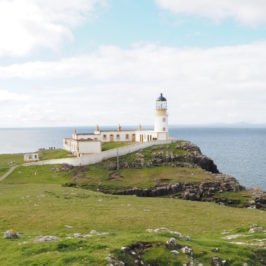 neist point lighthouse isle of sky scotland