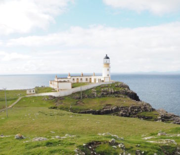 neist point lighthouse isle of sky scotland