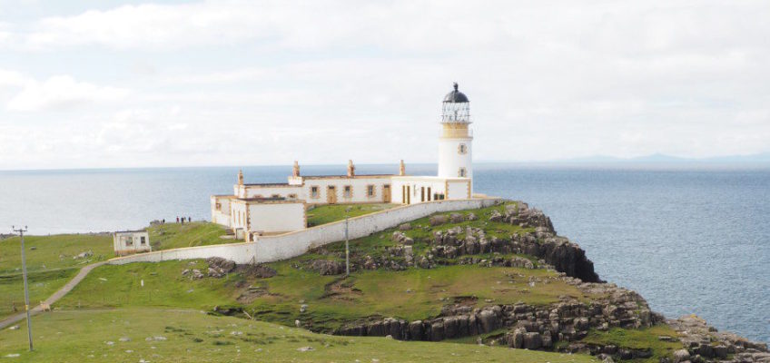 neist point lighthouse isle of sky scotland